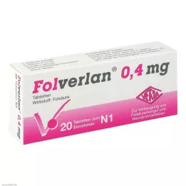FOLVERLAN 0,4 mg tabletit, 20 kpl