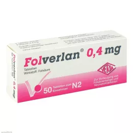 FOLVERLAN 0,4 mg tabletit, 50 kpl