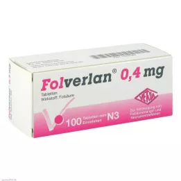 FOLVERLAN 0,4 mg tabletit, 100 kpl