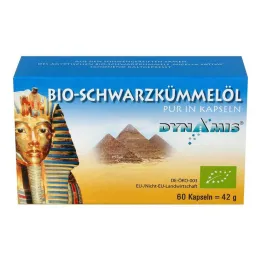 Mustakumina Egyptin puhtaat kapselit, 60 kpl