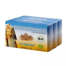 SCHWARZKÜMMEL ÄGYPT puhtaat kapselit, 180 kpl