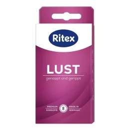 RITEX Lust Kondomit, 8 kpl