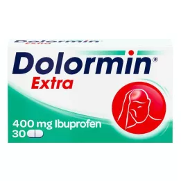 DOLORMIN Ylimääräiset kalvopäällystetyt tabletit, 30 kpl