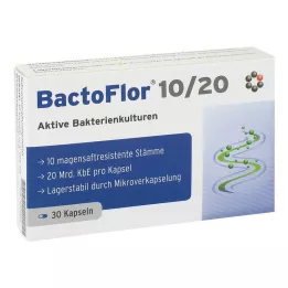 BACTOFLOR 10/20 kapselia, 30 kpl