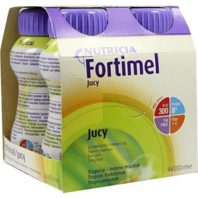 FORTIMEL Jucy trooppinen maku, 4x200 ml