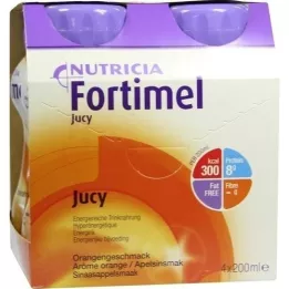 FORTIMEL Jucy -oranssi maku, 4x200 ml