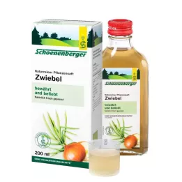 ZWIEBELSAFT luonnollinen Schönenberger, 200 ml