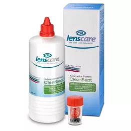 LENSCARE ClearSept 380 ml + säiliö, 1 P