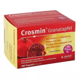 CROSMIN Granaattiomenakapselit, 180 kpl