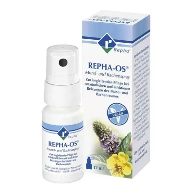 REPHA OS Suu- ja kurkkusuihke, 12 ml REPHA OS Suu- ja kurkkusuihke, 12 ml