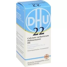 BIOCHEMIE DHU 22 Calcium Carbonicum D 6 tablettia, 80 kpl
