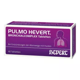 PULMO HEVERT Bronchialcomplex tabletit, 40 kpl