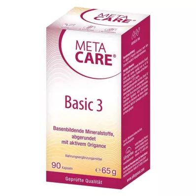 META-CARE Basic 3 kapselia, 90 kpl META-CARE Basic 3 kapselia, 90 kpl