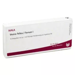VESICA FELLEA/Ferrum I -ampullit, 10X1 ml