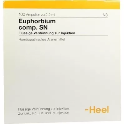 EUPHORBIUM COMPOSITUM SN Ampoules, 100 kpl