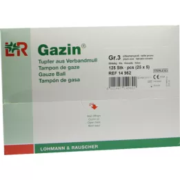 GAZIN pflaum.steril 2+3 schutzr.o.rk, 125 kpl
