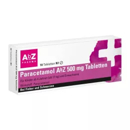 PARACETAMOL AbZ 500 mg tabletit, 10 kpl
