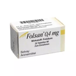 FOLSAN 0,4 mg tabletit, 20 kpl