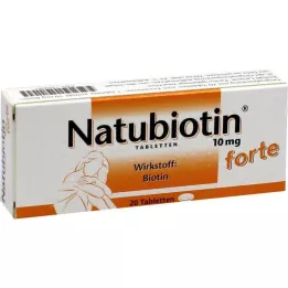 NATUBIOTIN 10 mg Forte -tabletit, 20 kpl