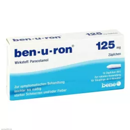 BEN-U-RON 125 mg peräpuikot, 10 kpl