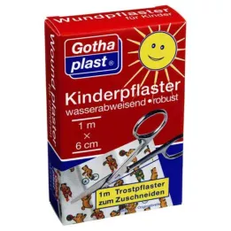 GOTHAPLAST Lasten kipsi 6 cmx1 m, 1 kpl