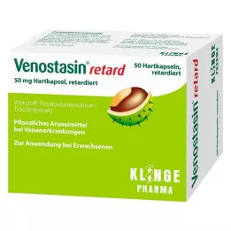 VENOSTASIN retard 50 mg pitkävaikutteinen kova kapseli, 50 kpl