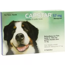 Capstar 57 mg, 6 kpl