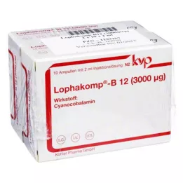 LOPHAKOMP B12 3 000 μg injektioneste, liuos, 20X2 ml