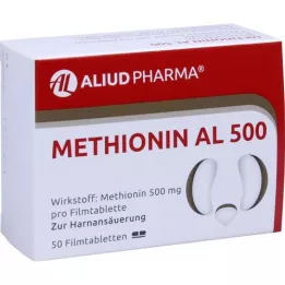 Metioniini al 500 kalvopäällysteiset tabletit, 50 kpl