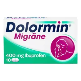 DOLORMIN Migreenikalvopäällysteiset tabletit, 10 kpl