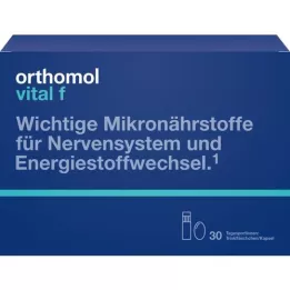 Orthomol Vital F juo pullot, 30 kpl