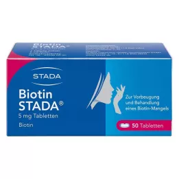BIOTIN STADA 5 mg tabletit, 50 kpl