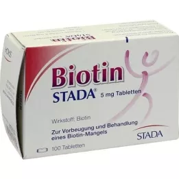 BIOTIN STADA 5 mg tabletit, 100 kpl