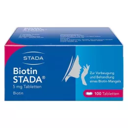 BIOTIN STADA 5 mg tabletit, 100 kpl