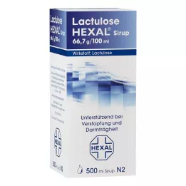 LACTULOSE Heksaalisiirappi, 500 ml