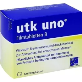 UTK UNO -kalvopäällystetyt tabletit B, 120 kpl