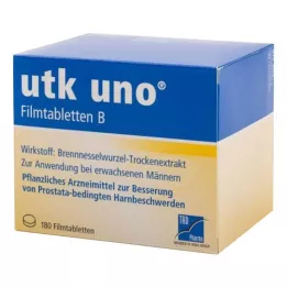 UTK uno kalvopäällysteiset tabletit B, 180 kpl