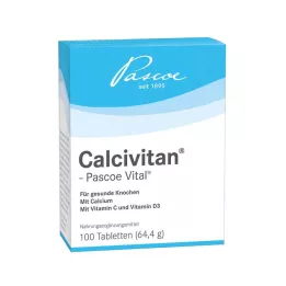 CALCIVITAN Pascoe Vital -tabletit, 100 kpl