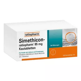 SIMETHICON-ratiopharm 85 mg purutabletit, 100 kpl