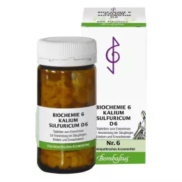 BIOCHEMIE 6 Kalium sulfuricum D 6 tablettia, 200 kpl
