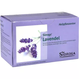 SIDROGA Lavender -teesuodatinpussi, 20x1,0 g