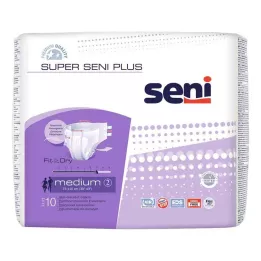 Super Senin koko 2 Medium Plus Dips yö aikuisille, 10 kpl