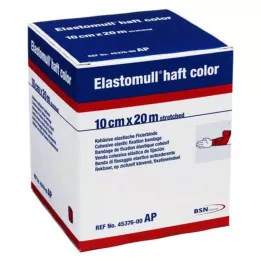ELASTOMULL varren väri 10 cmx20 m kiinnitysaine punainen, 1 kpl
