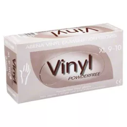VINYL käsineet jauhemainen X-suuri, 100 kpl