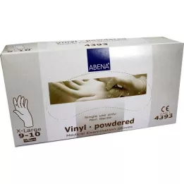 VINYL Käsineet x-suuret, 100 kpl