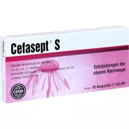 CEFASEPT S -injektioliuos, 10 kpl