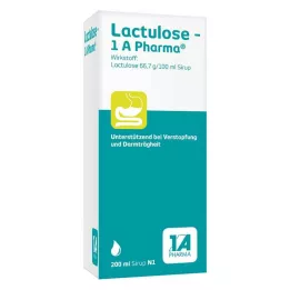 LACTULOSE-1A Pharma-siirappi, 200 ml