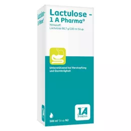 LACTULOSE-1A Pharma-siirappi, 500 ml
