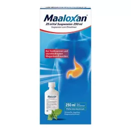 MAALOXAN 25 mVal suspensio, 250 ml