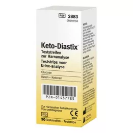 KETO DIASTIX Testiliuskat, 50 kpl